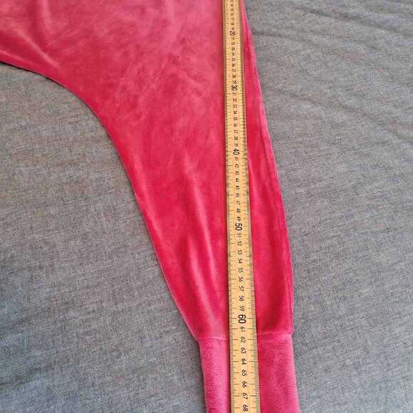 Juicy Couture Pink Velour Top- Size M - Picture 6 of 9